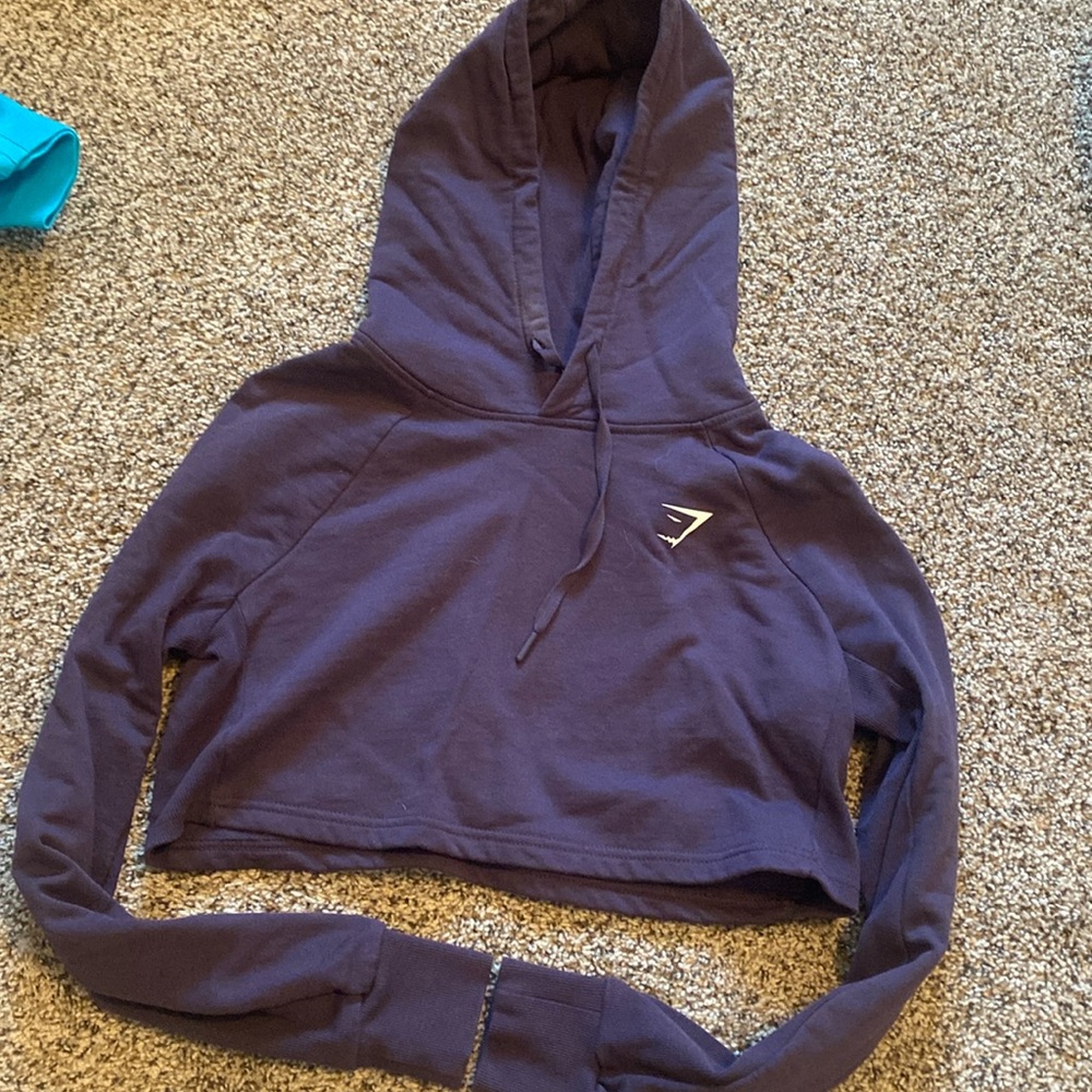 Gymshark crop hoodie